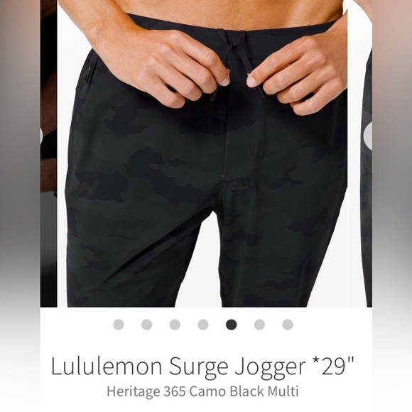Lululemon Surge Jogger *29"
Heritage 365 Camo Black Multi BNWT - Picture 5 of 8